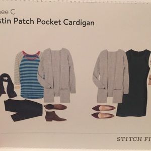 Renee C. oversized gray cardigan