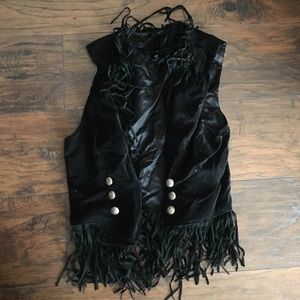 Fringe Suede Vest