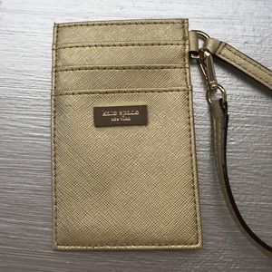 Kate Spade card holder wristlet