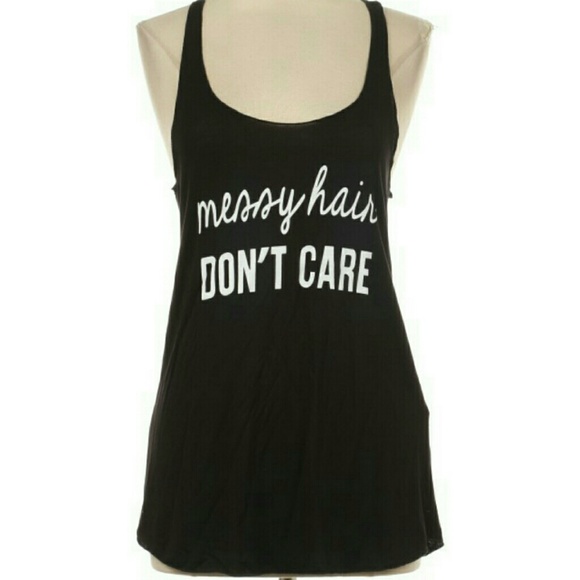 Messy hair dont care tank xxl - Picture 2 of 4