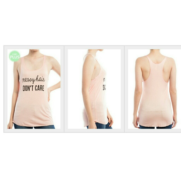 Messy hair dont care tank xxl - Picture 3 of 4