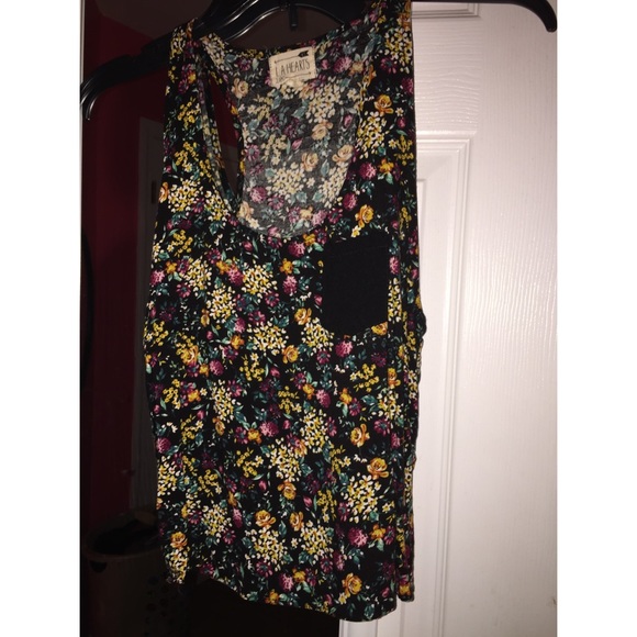 Floral tank top