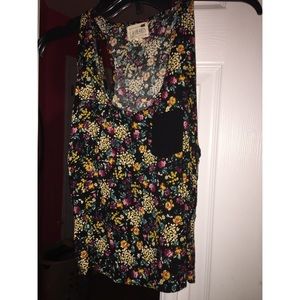 Floral tank top