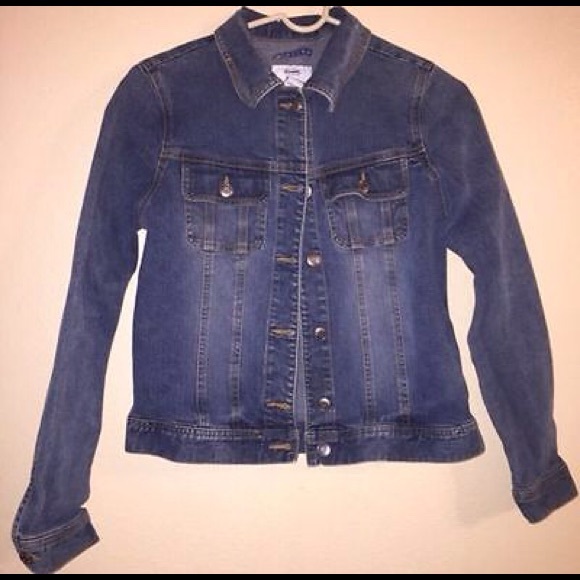 SOLD Old Navy sexy stretch Blue jean Denim Jacket