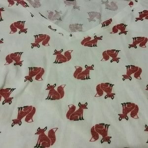 BDG Urban Outfitters Tee medium fox long sleeve