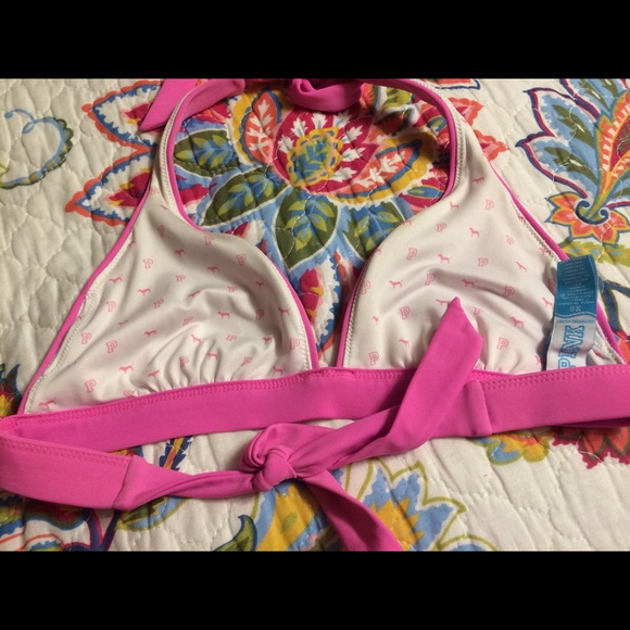 PINK bathing suit top - Picture 2 of 2