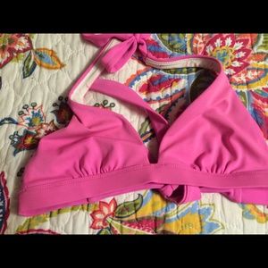 PINK bathing suit top