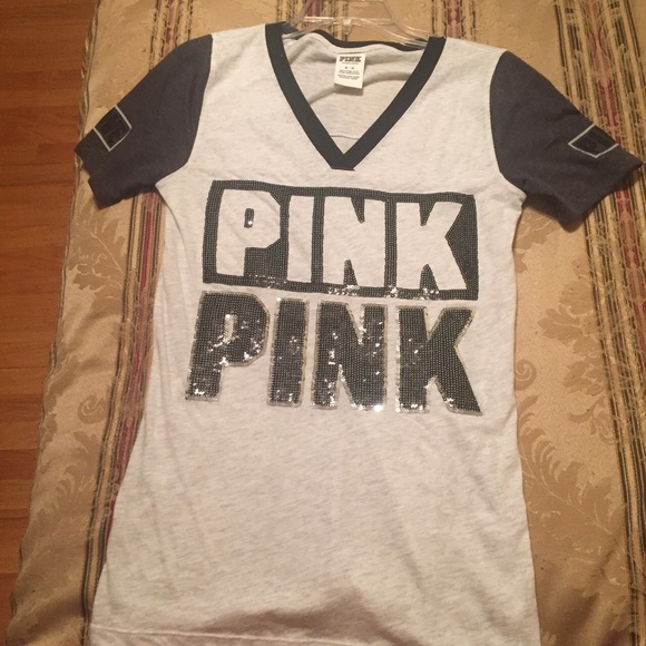 Pink T-shirt with bling