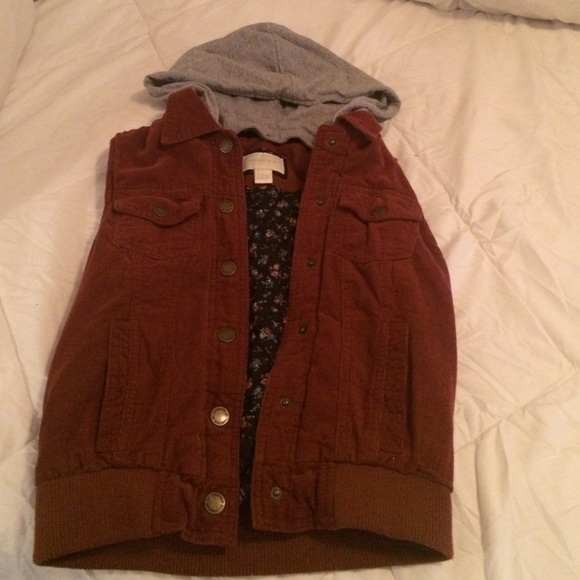Corduroy vest