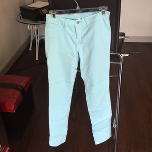 Francesca's skinny blue jeans