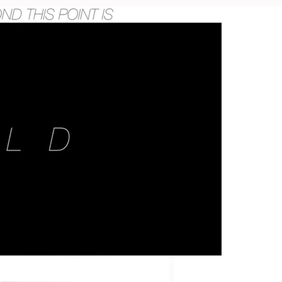 Everything beyond this point is...