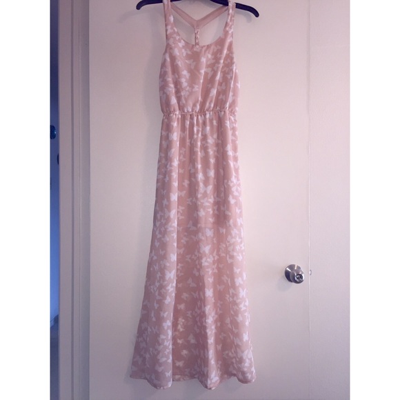 Charlotte Russe Dresses & Skirts - Peachy / Pink Maxi Dress