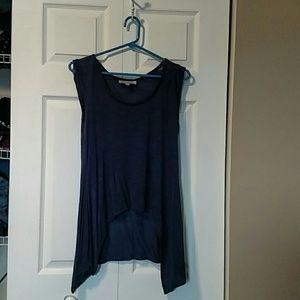 Sleeveless Philosophy tunic