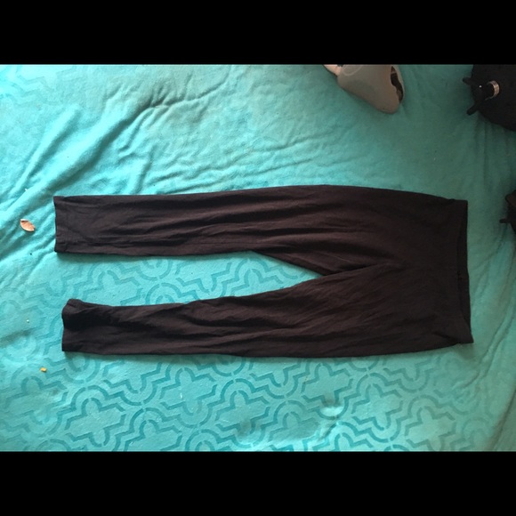 Black leggings from Charlotte Russe