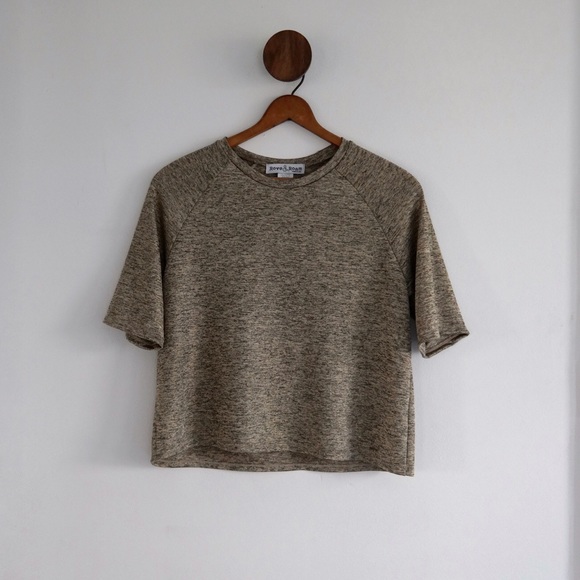.gold foil tee.