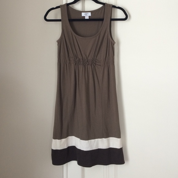 Ann Taylor Loft Brown Dress