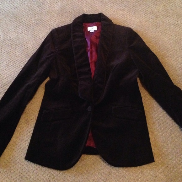 LOFT jacket. Gorgeous deep plum color.