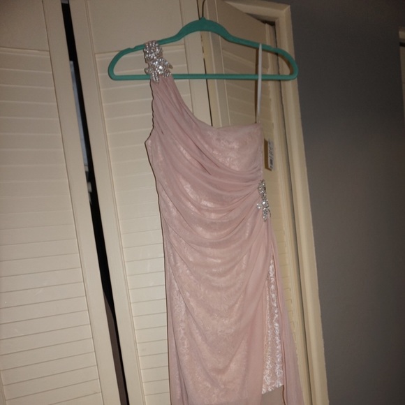 Blush Lace Dress