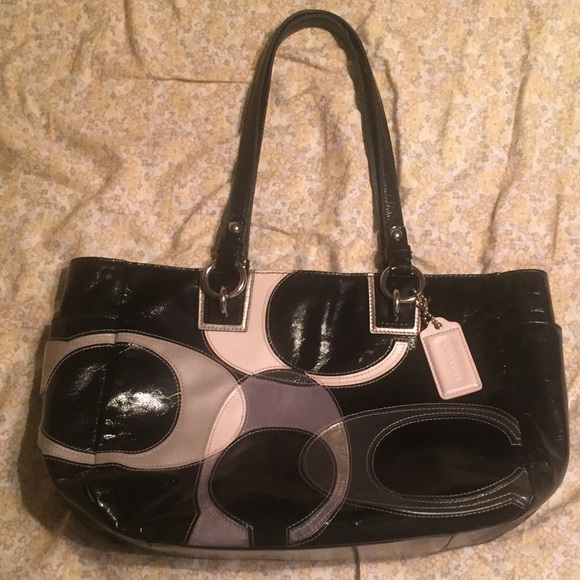 Coach inlaid C purse