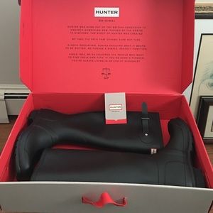 Hunter rain boots