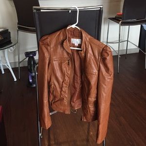 Women's leather jacket