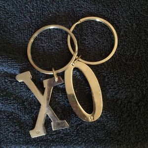 Hugs and kisses key rings
