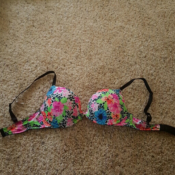 **SOLD** Flower PINK Bra