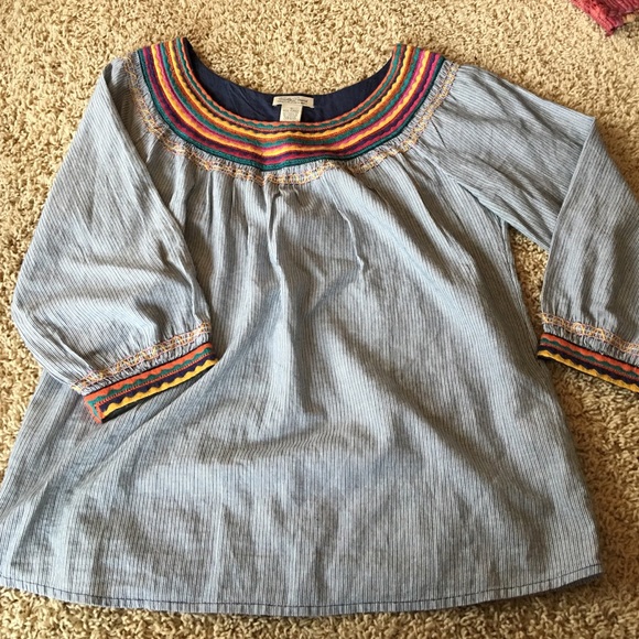 Lucky brand boho top size small