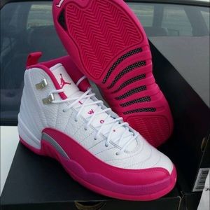 Authentic Jordan 12 vivid pink