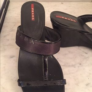 Prada wedge 39.5