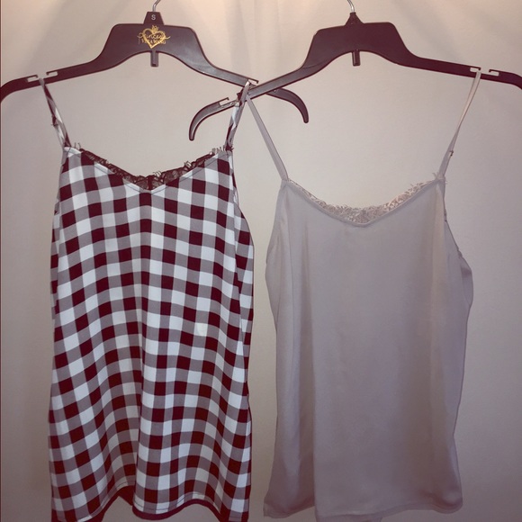 Vera Wang Tops - REDUCED 2 piece lot.Vera Wang Princess tank/cami's