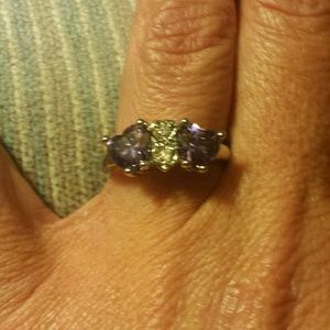 Double Purple Heart Cz