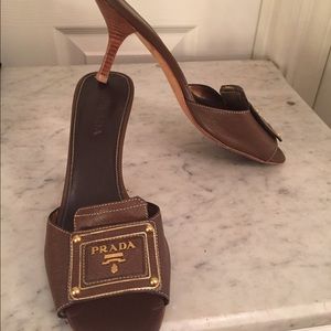 Prada heels size 38.5.
