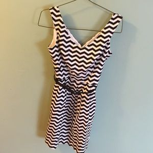 White and black house market dress