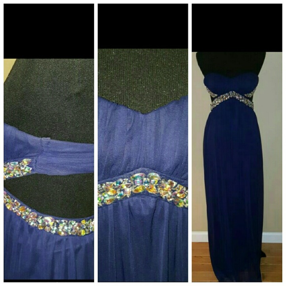 Midnight Blue Formal Dress