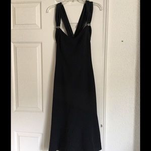 Semi formal black dress