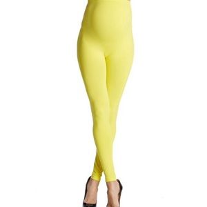Brand New Yellow Maternity Leggings