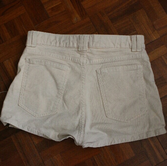 AA stretch twill high-waist side zipper short - Picture 3 of 3