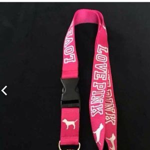 love pink lanyards
