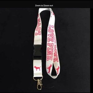 love pink lanyards