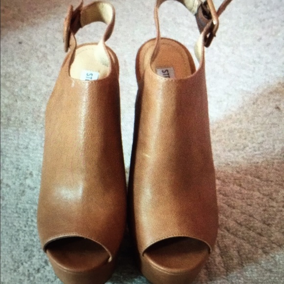 Gabby Cognac Steve Madden Shoes
