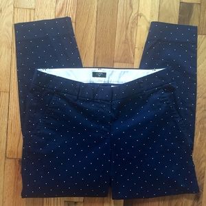 J. Crew Pants - Holding for Ashley! J. Crew navy/white pants J. Crew Pants - Holding for Ashley! J. Crew navy/white pants