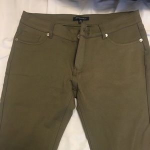 Never worn olive colored pants