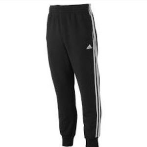 Black Adidas joggers