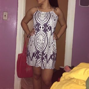 White and flowy Dress S