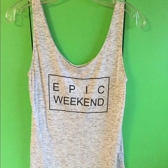 H&M Tops - Epic Weekend Tank 😅