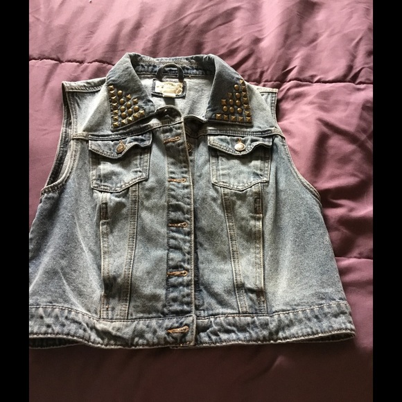 Denim vest/top