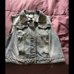 Denim vest/top