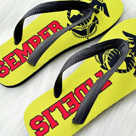 Semper Fidelis USMC Flip Flops - Picture 2 of 4