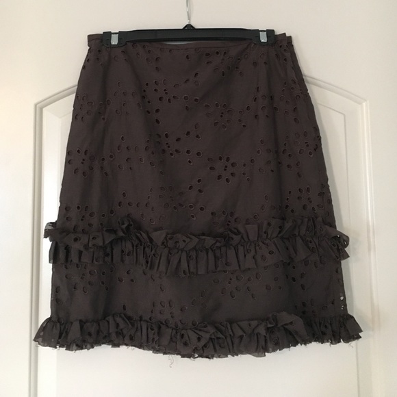 Worth embroidery frill skirt!! size 06